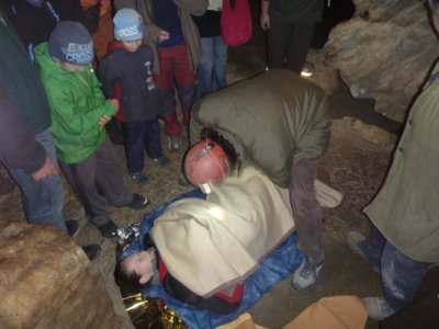 Taktické cvičení Chýnovské jeskyně, 23.4.2012 5
