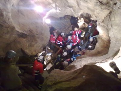 Taktické cvičení Chýnovské jeskyně, 23.4.2012 6