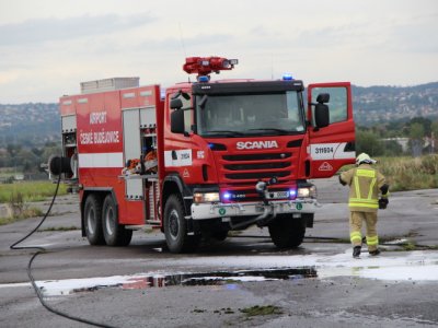 Letecká nehoda v Plané u Českých Budějovic, cvičení IZS, 25.9.2019 5