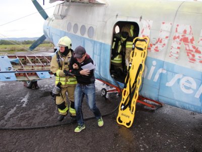Letecká nehoda v Plané u Českých Budějovic, cvičení IZS, 25.9.2019 6