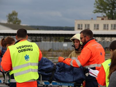 Letecká nehoda v Plané u Českých Budějovic, cvičení IZS, 25.9.2019 20