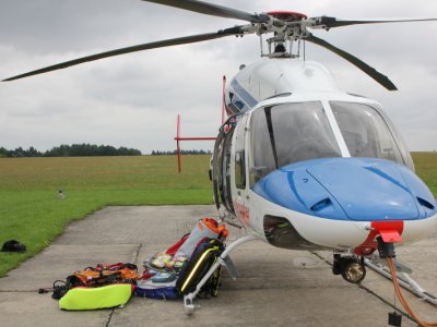 Vybavení vrtulníku LZS JčK 14