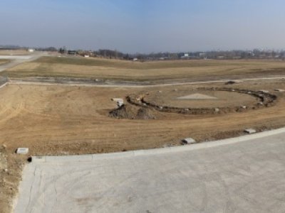 Stavba nové základny na letišti v Plané u ČB - Heliporty 17