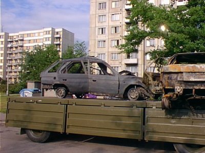 Pád stíhaček Mig 21 na sídliště Vltava v Č. Budějovicích, 8.6.1998 44