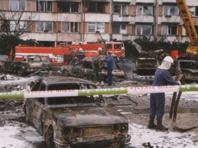 Pád stíhaček Mig 21 na sídliště Vltava v Č. Budějovicích, 8.6.1998 39