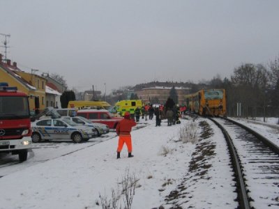 Srážka dvou vlaků ve Vodňanech, 2.2.2011 9