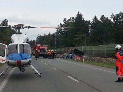 10.9.2014- Planá nad Lužnicí, nehoda autobusu 4