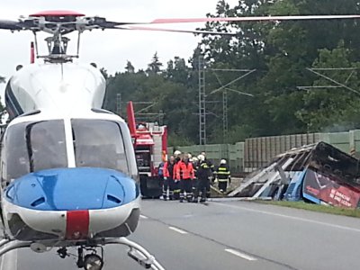 10.9.2014- Planá nad Lužnicí, nehoda autobusu 5