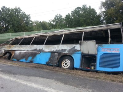 10.9.2014- Planá nad Lužnicí, nehoda autobusu 11